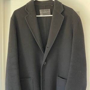 Wool Single Breasted Sports Blazer by Dona Karan